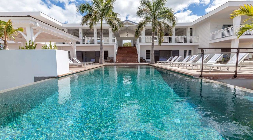 Villa Pool at PIE ALW, Hillside/Terres Basses, St. Martin