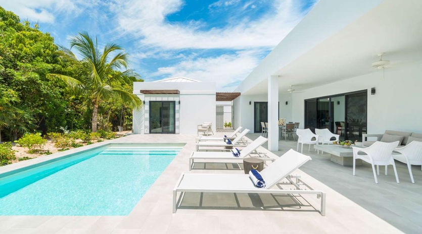 Villa Pool at TC TRA, Grace Bay Turtle Cove, Turks & Caicos