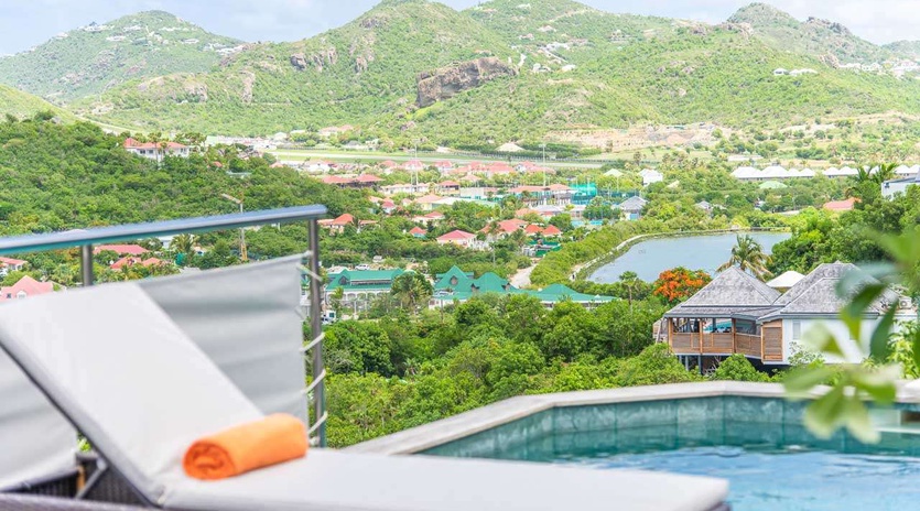 The view from WV MBL, St. Jean, St. Barthelemy