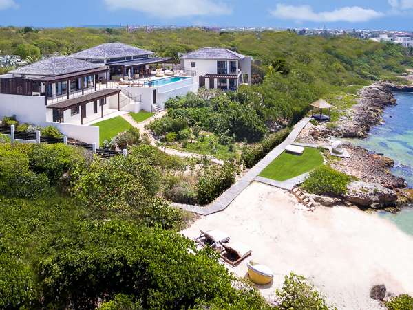 Aerial photo of AXA KAM1, Little Harbour, Anguilla