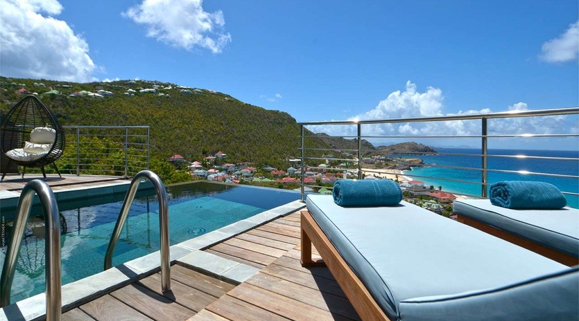 The view from WV FLA, Flamands, St. Barthelemy