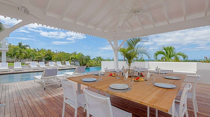 Deck at PIE ALW, Hillside/Terres Basses, St. Martin