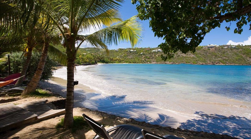 Beach at WV BEA, Marigot Beach, St. Barthelemy