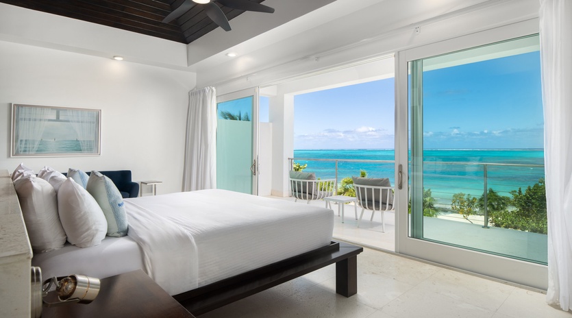 Wake up to stunning turquoise waters right outside your bedroom doors. Step onto your private balcony and breathe in ocean air.