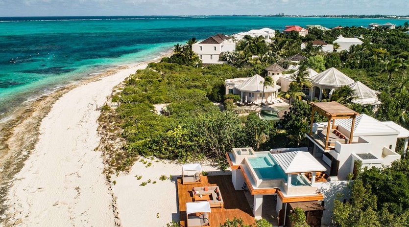 Aerial photo of PL BCK, Grace Bay Turtle Cove, Turks & Caicos