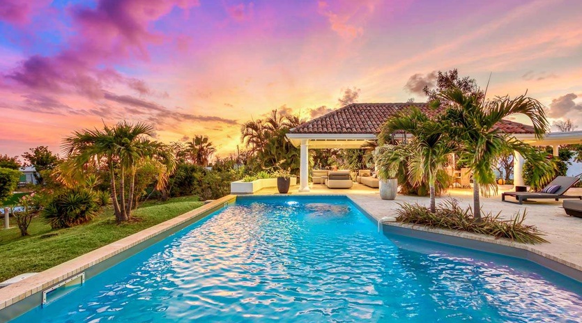 Villa Pool at PIE LAN, Hillside/Terres Basses, St. Martin