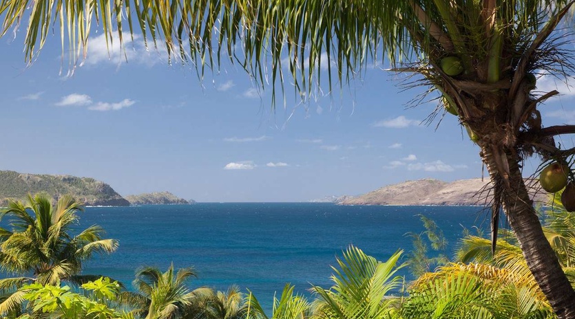 The view from WV JCC, Pointe Milou, St. Barthelemy