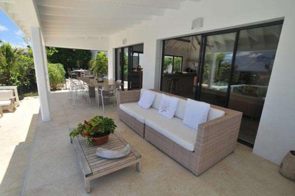 Terrace at WV ABT, Anse des Cayes, St. Barthelemy