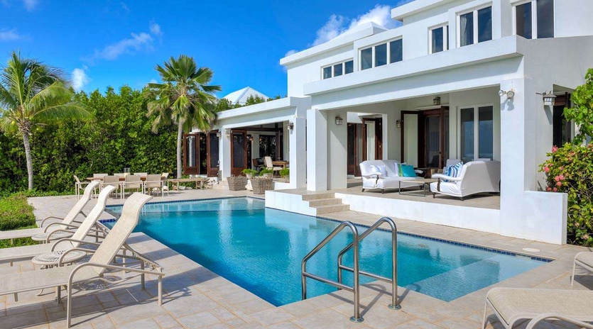 Villa Pool at AXA BES, Blowing Point, Anguilla