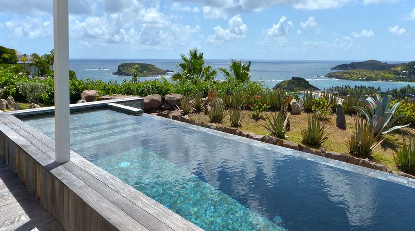 The view from WV APN, Mont Jean, St. Barthelemy