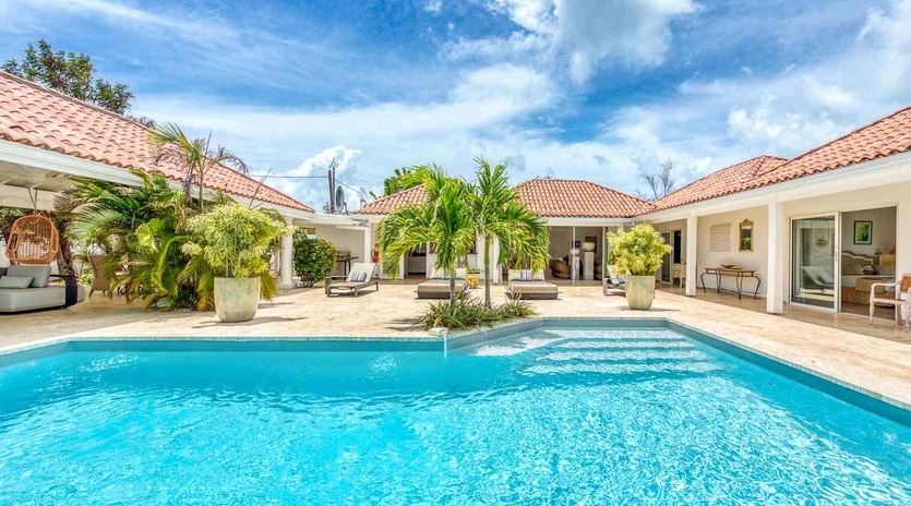 Villa Pool at PIE LAN, Hillside/Terres Basses, St. Martin
