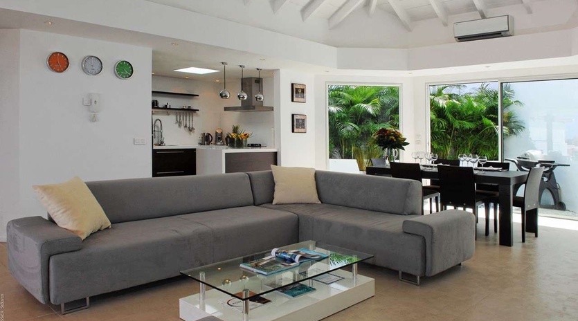 Dining Room at WV ROS, Gustavia, St. Barthelemy