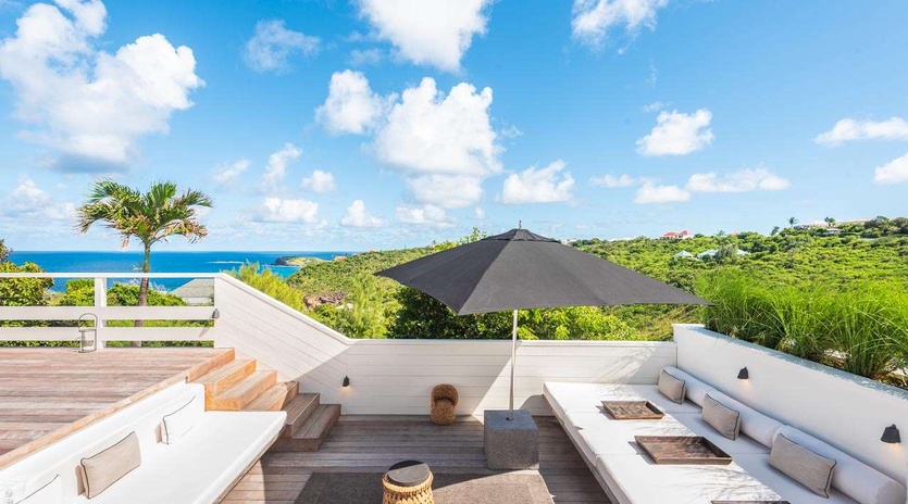 Deck at WV MNT, Pointe Milou, St. Barthelemy