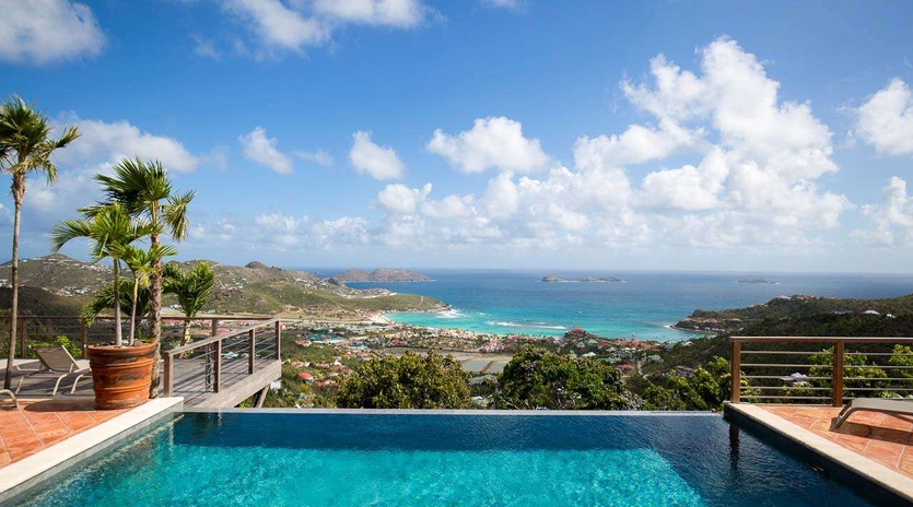 Villa Pool at WV PAS, Lurin, St. Barthelemy