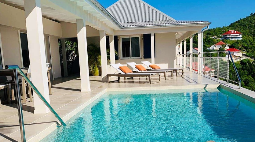 Villa Pool at WV WSH, Colombier, St. Barthelemy