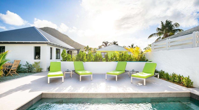 Villa Pool at WV LIL, Lorient, St. Barthelemy