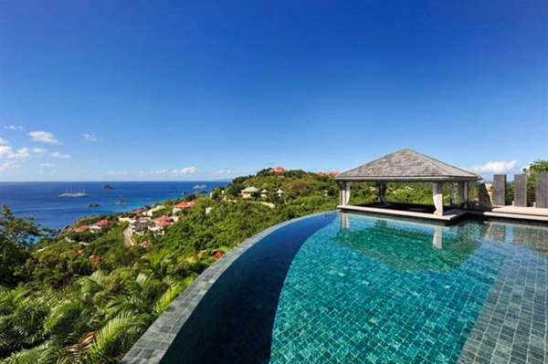 Villa Pool at WV FLC, Lurin, St. Barthelemy