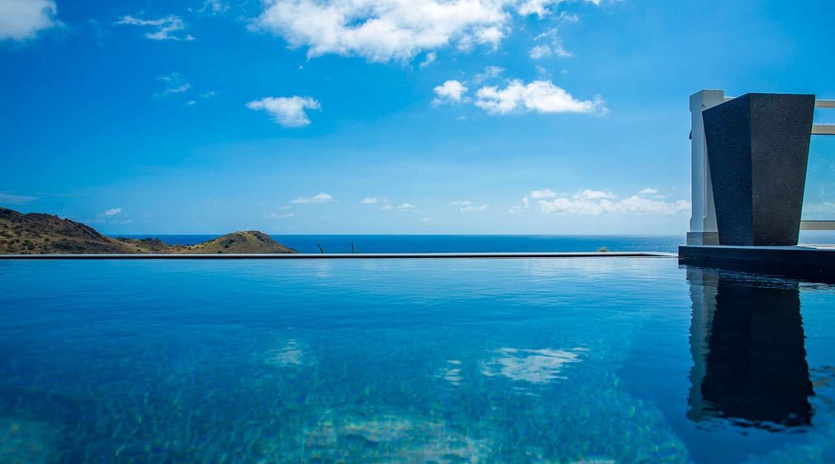 Villa Pool at WV CAO, Toiny, St. Barthelemy