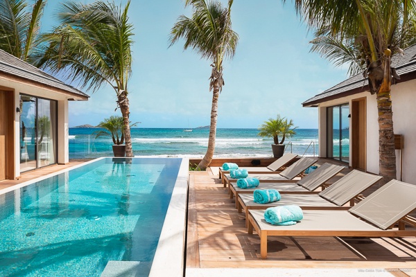 Villa Pool at WV CTL, Lorient Beach, St. Barthelemy