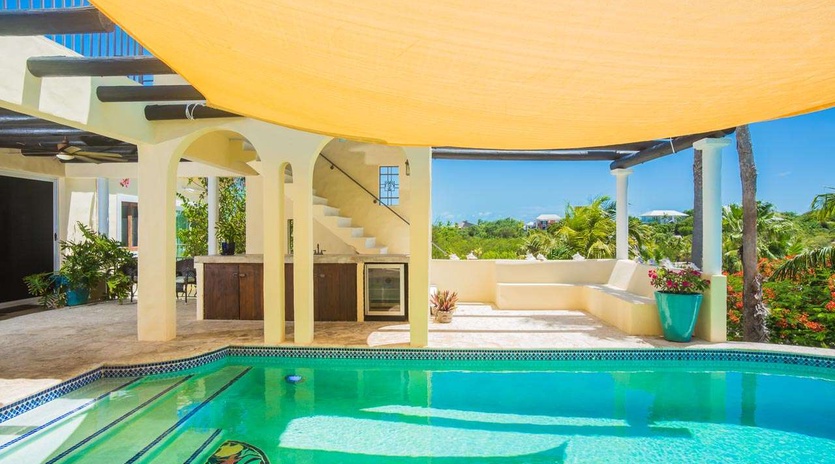 Villa Pool at TC JSM, Ocean Pt/Taylors, Turks & Caicos