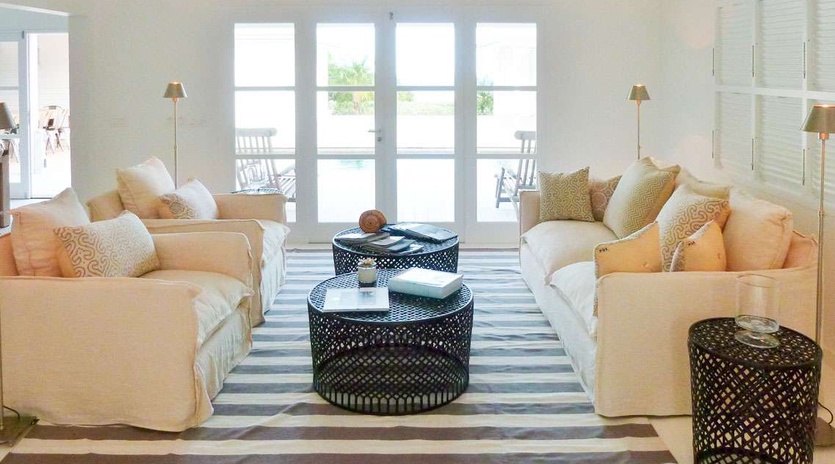 Living Room at WV EBA, Vitet, St. Barthelemy