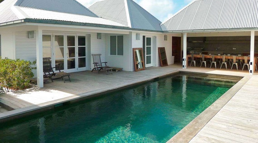 Villa Pool at WV EBA, Vitet, St. Barthelemy