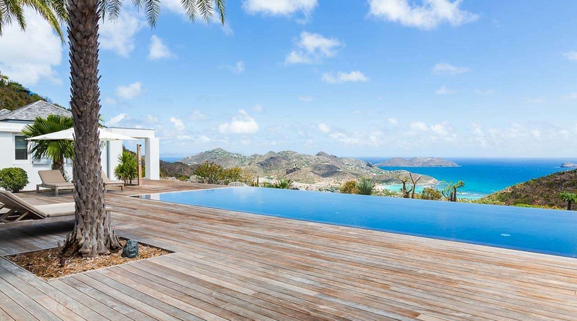 Deck at WV ECO, Gouverneur, St. Barthelemy