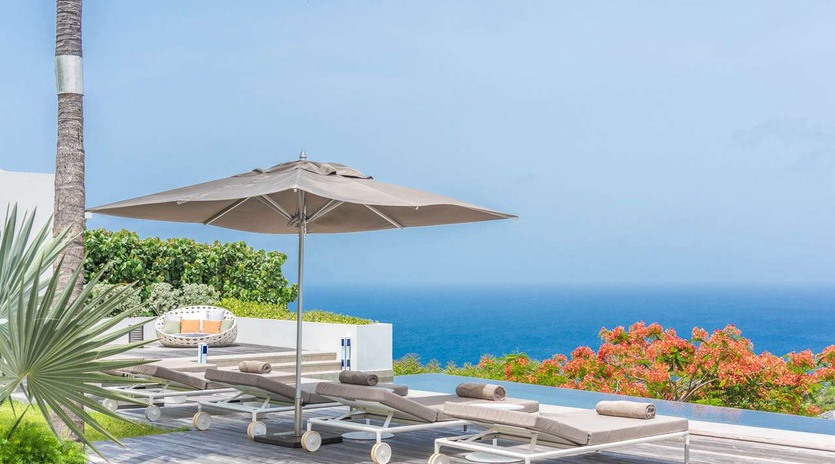 Deck at WV GEM, Gouverneur, St. Barthelemy