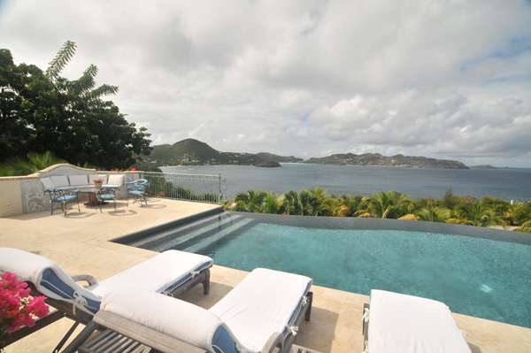 Villa Pool at WV BTR, Pointe Milou, St. Barthelemy