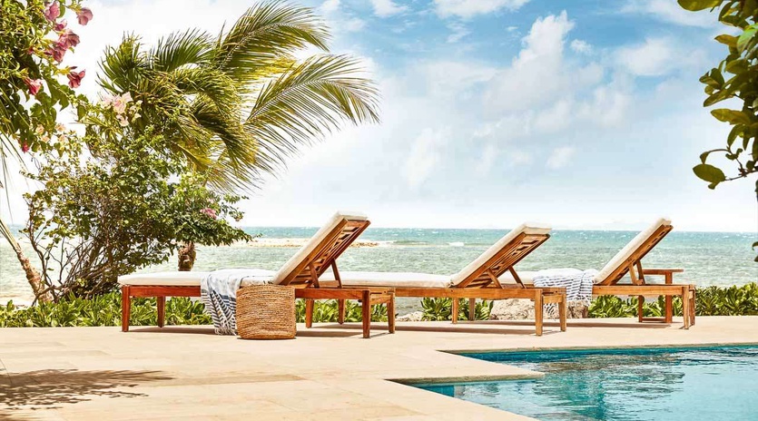 Villa Pool at AXA BES, Blowing Point, Anguilla