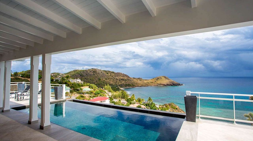 Villa Pool at WV CAO, Toiny, St. Barthelemy