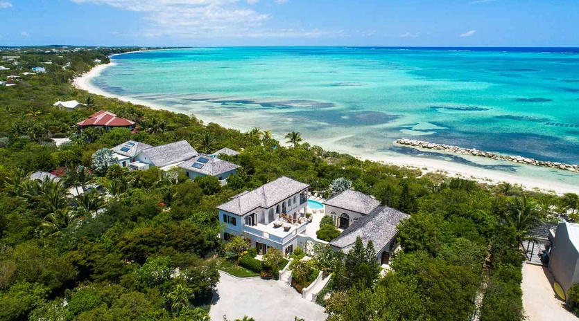 Aerial photo of IE BAR, Thompson Cove, Turks & Caicos