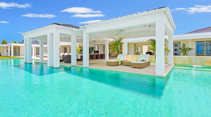 Villa Pool at SXM AMB, Hillside/Terres Basses, St. Martin