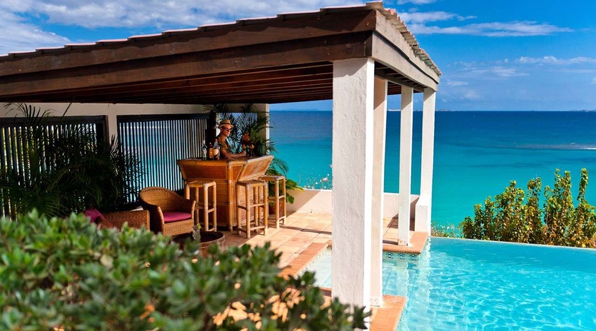 Villa Pool at AXA ZEN, Sandy Hill, Anguilla