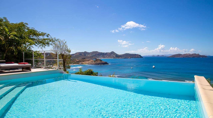 Villa Pool at WV TOR, Lorient, St. Barthelemy