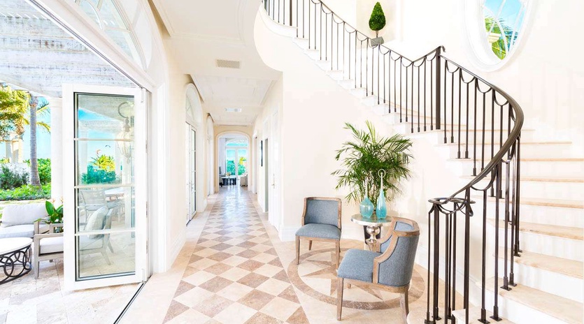 Interior of TC 6BV, Long Bay Beach, Turks & Caicos