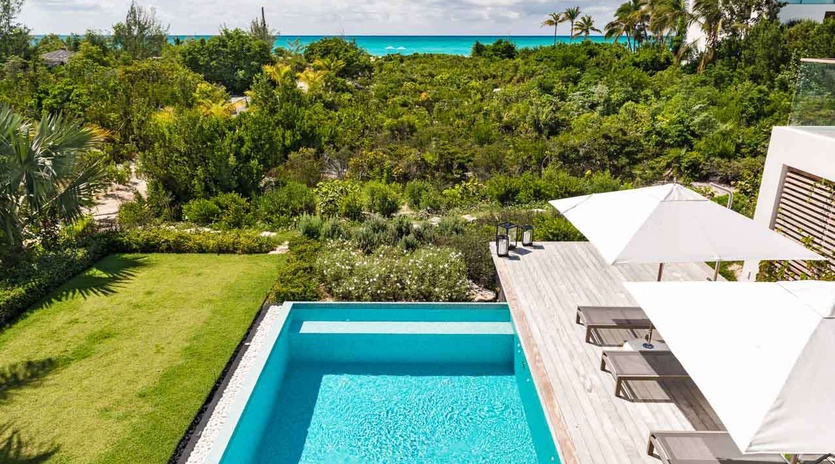 Villa Pool at PL AQV, Grace Bay/Beachside, Turks & Caicos