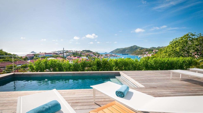 The view from WV SBV, Gustavia, St. Barthelemy