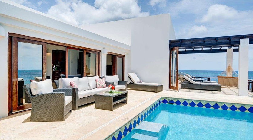 Villa Pool at AXA WAV, Shoal Bay East, Anguilla