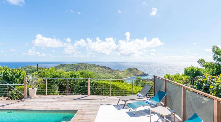 The view from WV BEL, Vitet, St. Barthelemy