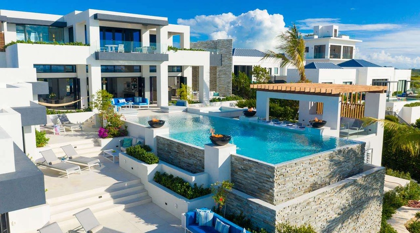 Villa Pool at TC WIN, Turtle Tail, Turks & Caicos