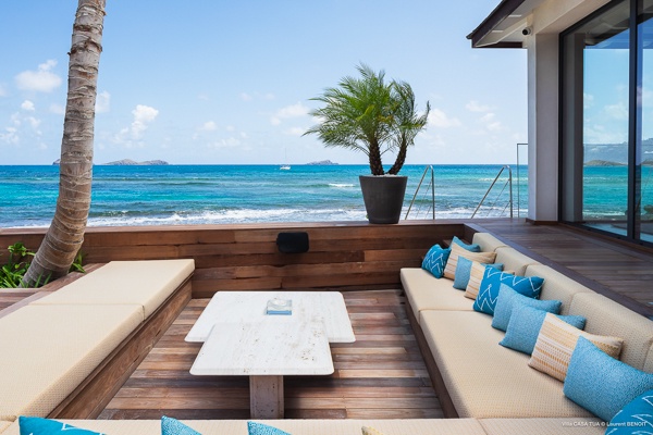 Deck at WV CTL, Lorient Beach, St. Barthelemy
