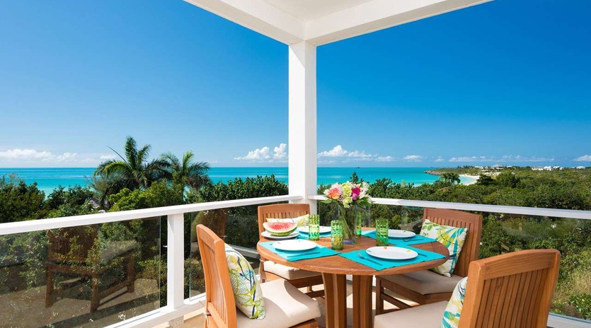 Dining Room at IE VBL, Ocean Pt/Taylors, Turks & Caicos
