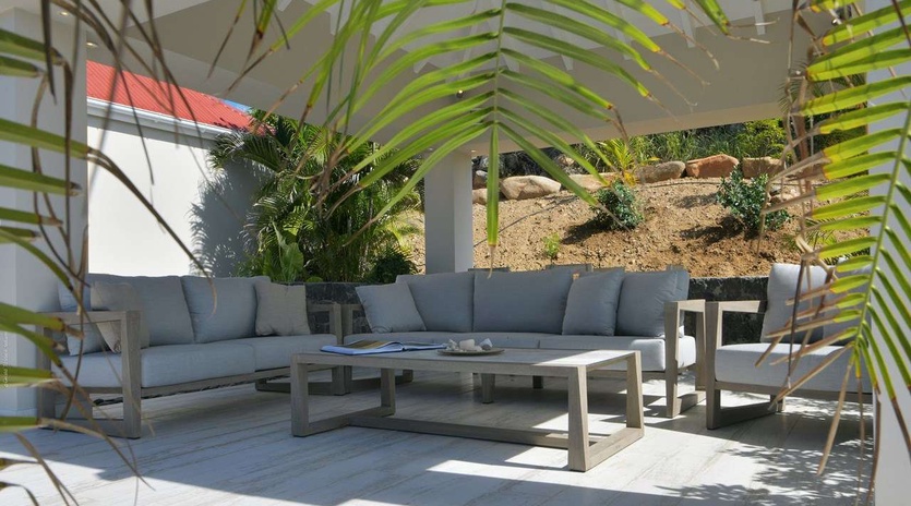 Gazebo at WV ALW, Colombier, St. Barthelemy