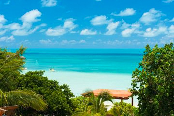The view from IE MIR, Sapodilla Bay, Turks & Caicos