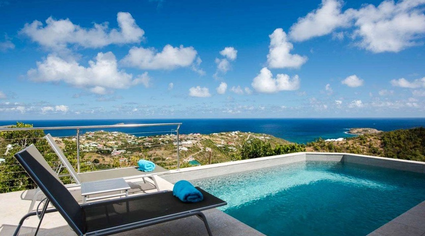 Villa Pool at WV ALO, Vitet, St. Barthelemy
