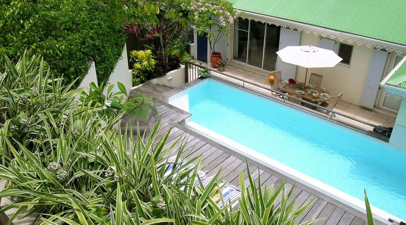 Villa Pool at WV CEC, Marigot, St. Barthelemy