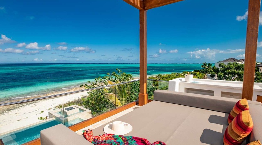 The view from PL BCK, Grace Bay Turtle Cove, Turks & Caicos
