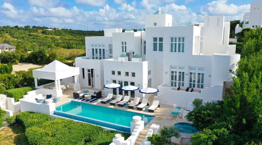 Exterior of AXA SND, Long Bay, Anguilla