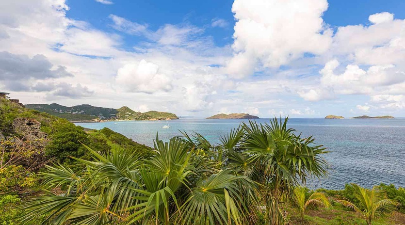 The view from WV EMM, Lorient, St. Barthelemy